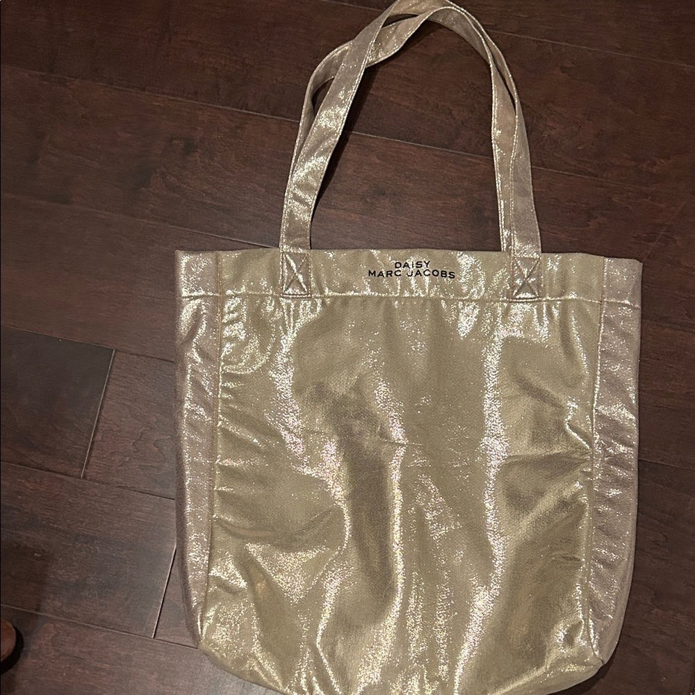 Marc Jacobs Daisy Shimmering Gold Tote